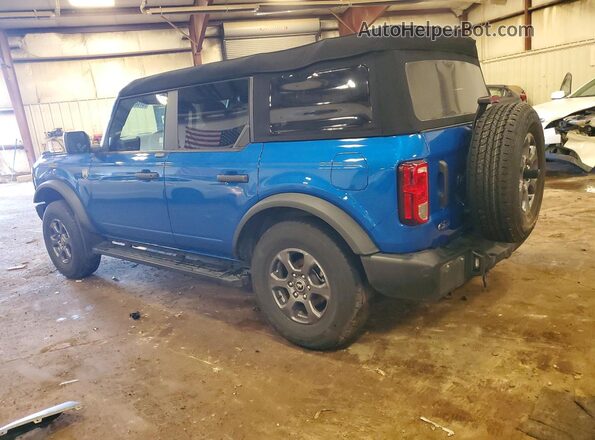 1FMDE5BH9PLB63463 2023 FORD BRONCO Blue Задня ліва чверть