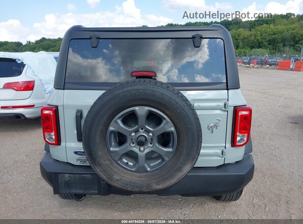 1FMDE5BHXMLA84122 2021 FORD BRONCO Gray 