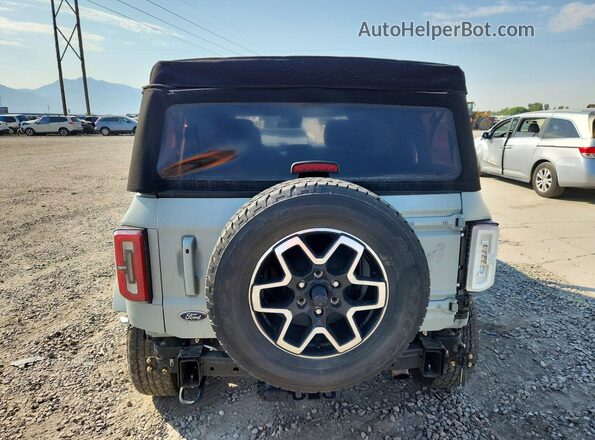 1FMDE5BHXMLB07981 2021 FORD BRONCO Зеленый Вид сзади