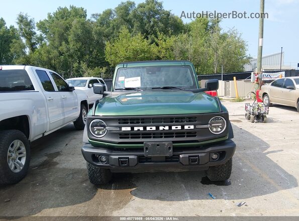 1FMDE5BHXPLB32576 2023 FORD BRONCO Green Instrument cluster view