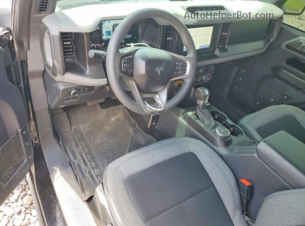 1FMDE5CH0MLB08779 2021 FORD BRONCO Black Вид панелі приладів