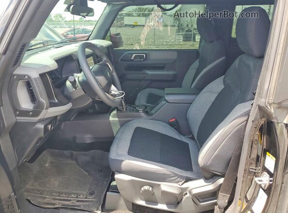 1FMDE5CH0MLB08779 2021 FORD BRONCO Black Вид салону спереду
