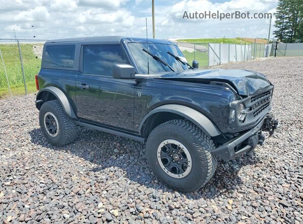 1FMDE5CH0MLB08779 2021 FORD BRONCO Black Передня права чверть