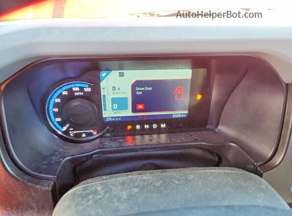 1FMDE5CH3PLC17287 2023 FORD BRONCO Red Սարքավորումների վահանակի տեսք