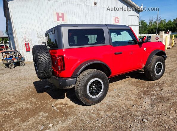 1FMDE5CH3PLC17287 2023 FORD BRONCO Red Հետևի աջ