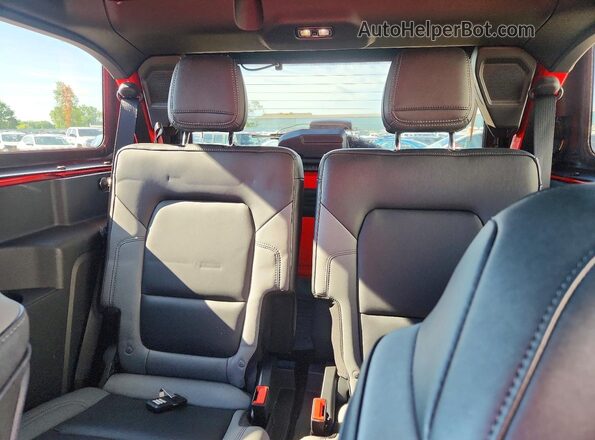 1FMDE5CH3PLC17287 2023 FORD BRONCO Red Հետևի նստատեղերի տեսք