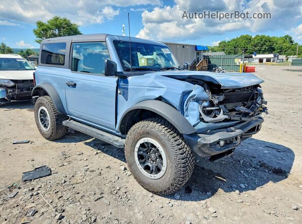 1FMDE5CP4PLC10758 2023 FORD BRONCO Blue Przód prawy