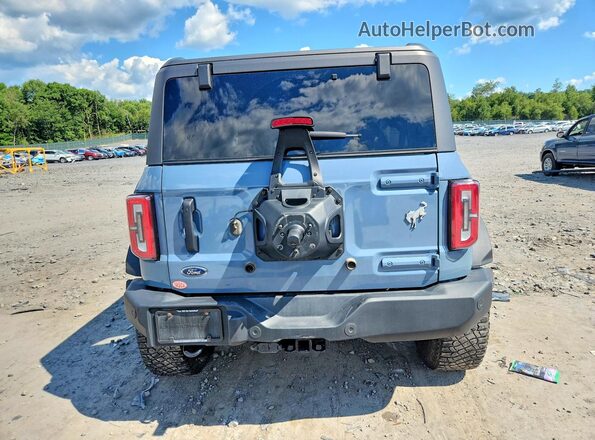 1FMDE5CP4PLC10758 2023 FORD BRONCO Blue Widok z tyłu