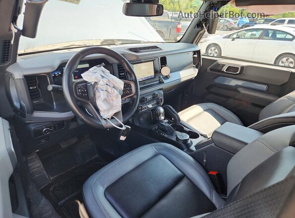 1FMDE5CP4PLC10758 2023 FORD BRONCO Blue Widok deski rozdzielczej