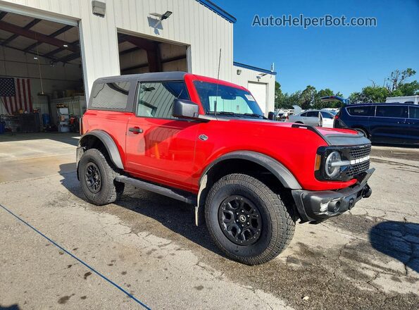 1FMDE5CP8PLB32002 2023 FORD BRONCO Red Front right