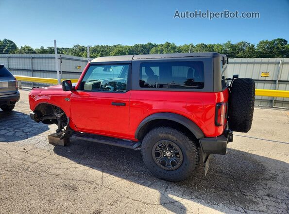1FMDE5CP8PLB32002 2023 FORD BRONCO Red Rear left