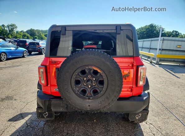 1FMDE5CP8PLB32002 2023 FORD BRONCO Red Rear view