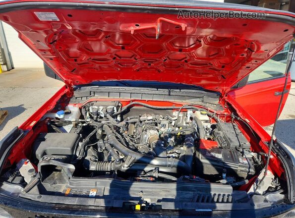 1FMDE5CP8PLB32002 2023 FORD BRONCO Red Engine compartment view