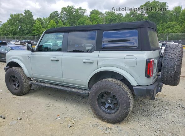 1FMDE5DH2NLB01543 2022 FORD BRONCO Gray უკანა მარცხენა