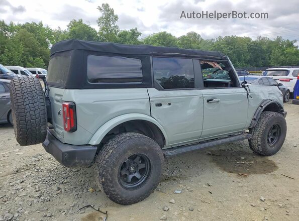 1FMDE5DH2NLB01543 2022 FORD BRONCO Gray უკანა მარჯვენა