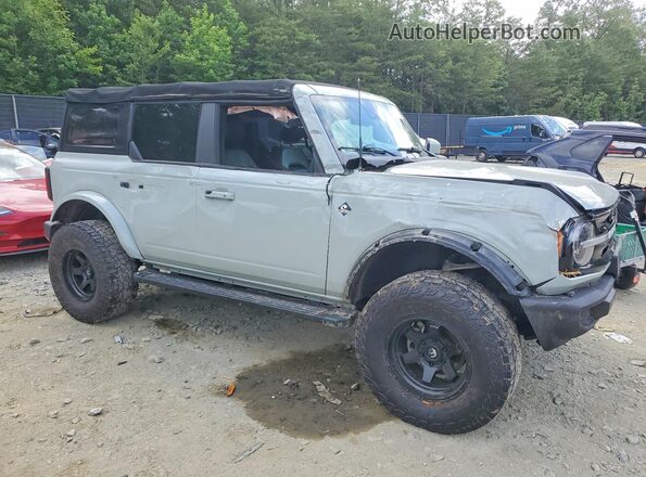 1FMDE5DH2NLB01543 2022 FORD BRONCO Gray წინა მარჯვენა