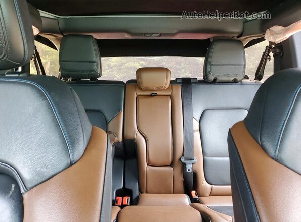 1FMDE5DH2NLB01543 2022 FORD BRONCO Gray უკანა სავარძლების ხედი