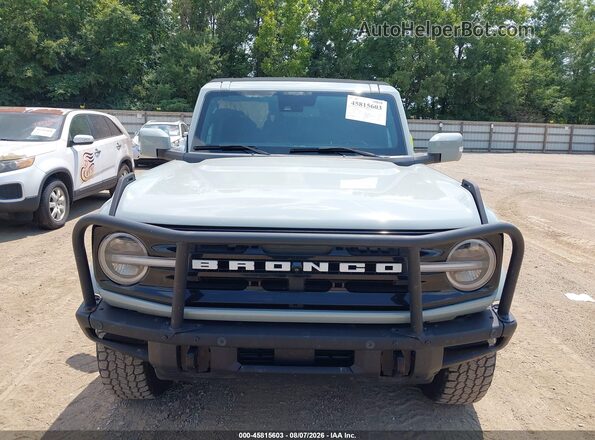 1FMDE5DH9NLB48908 2022 FORD BRONCO Blue Vista del cuadro de instrumentos