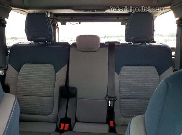 1FMDE5DHXPLB21932 2023 FORD BRONCO Gray Widok tylnych siedzeń