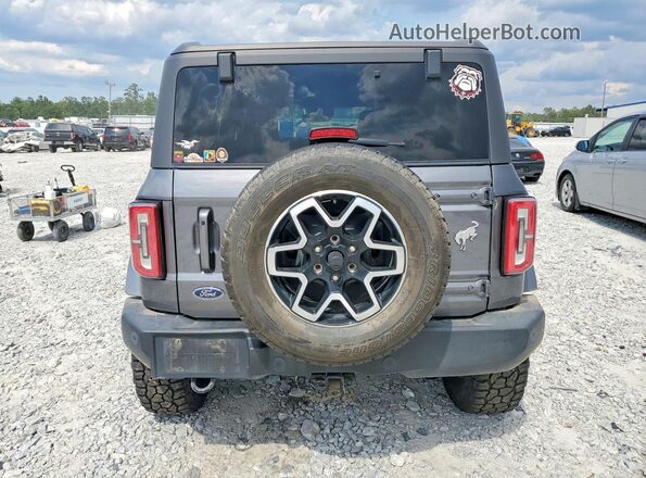 1FMDE5DHXPLB21932 2023 FORD BRONCO Gray Widok z tyłu