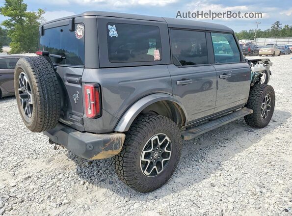 1FMDE5DHXPLB21932 2023 FORD BRONCO Gray Tył prawy