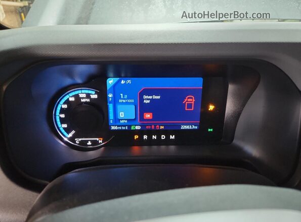 1FMDE7AH5RLB25681 2024 FORD BRONCO Gray Панорамний вид салону 360°