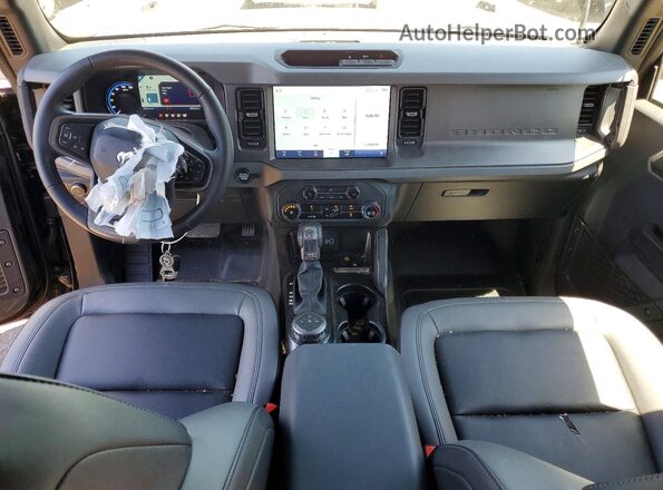1FMDE7BH1RLB54514 2024 FORD BRONCO Black Dashboard view