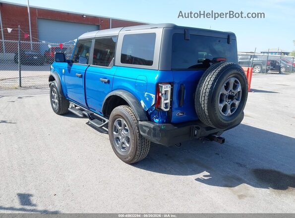 1FMDE7BH4SLA84402 2025 FORD BRONCO Blue უკანა მარცხენა