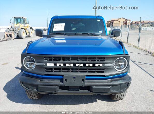 1FMDE7BH4SLA84402 2025 FORD BRONCO Blue ხელსაწყოთა პანელის ხედი