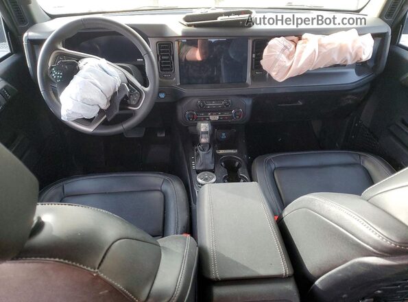 1FMDE7BH5SLB45238 2025 FORD BRONCO Blue Vista del salpicadero