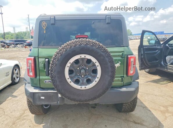 1FMDE7BH9RLB50372 2024 FORD BRONCO Green Widok z tyłu
