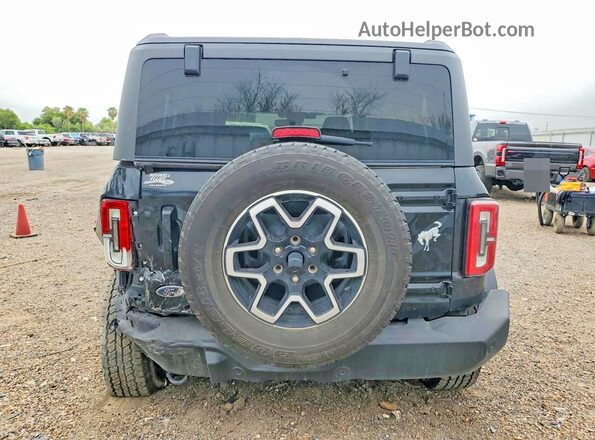 1FMDE8BH4SLA78735 2025 FORD BRONCO Black Вид ззаду