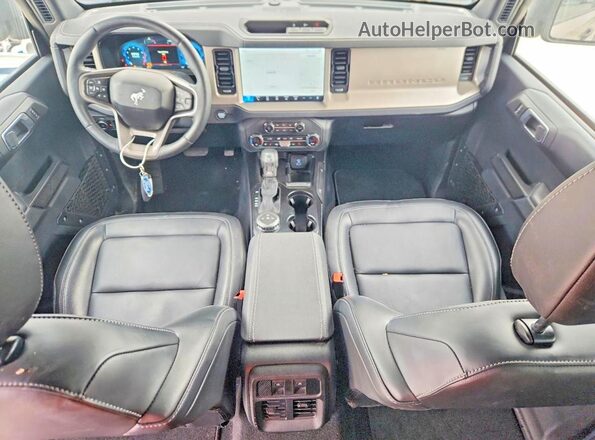 1FMDE8BH4SLB07666 2025 FORD BRONCO Коричневый Вид панели приборов