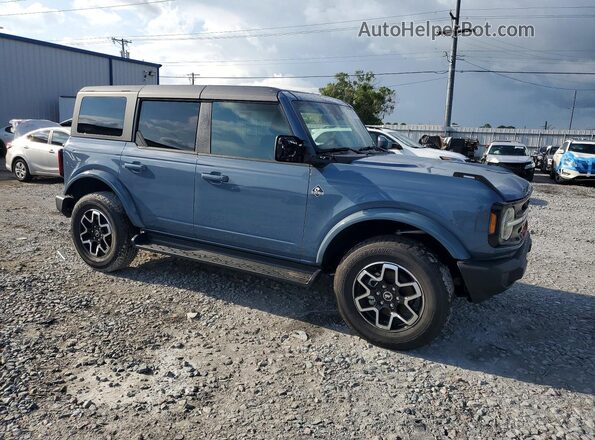 1FMDE8BH5SLB36772 2025 FORD BRONCO Blue Delantero derecho