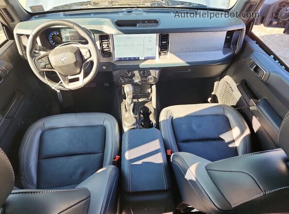1FMDE8BH7RLB14752 2024 FORD BRONCO Blue წინა პანელის ხედი