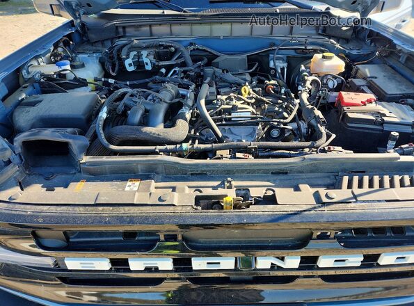 1FMDE8BH7RLB14752 2024 FORD BRONCO Blue ძრავის განყოფილების ხედი