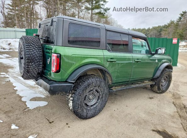 1FMDE8BH7RLB37304 2024 FORD BRONCO Green Rear right