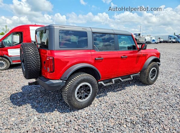 1FMEE1BP8RLA88875 2024 FORD BRONCO Red უკანა მარჯვენა