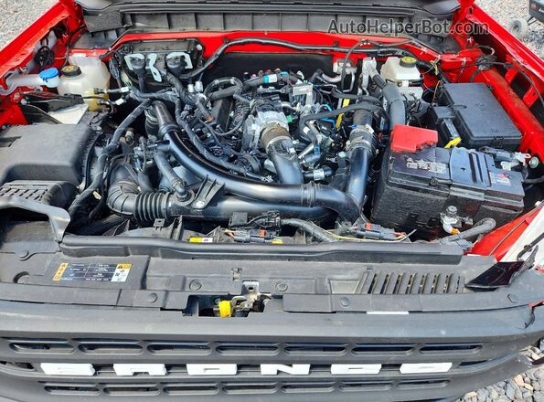 1FMEE1BP8RLA88875 2024 FORD BRONCO Red უკანა სალონის ხედი