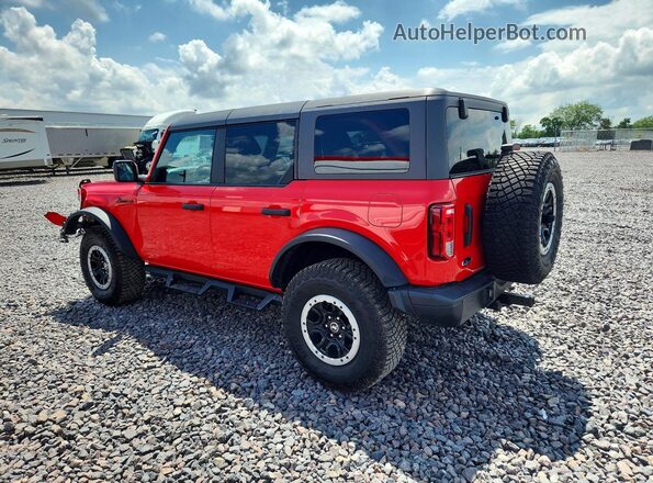 1FMEE1BP8RLA88875 2024 FORD BRONCO Red უკანა მარცხენა