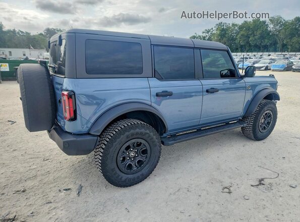 1FMEE2BP2RLA70328 2024 FORD BRONCO Blue Задня права чверть