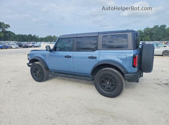 1FMEE2BP2RLA70328 2024 FORD BRONCO Blue Задня ліва чверть