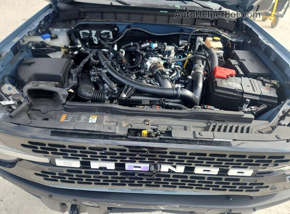 1FMEE2BP2RLA70328 2024 FORD BRONCO Blue Вид підкапотного простору