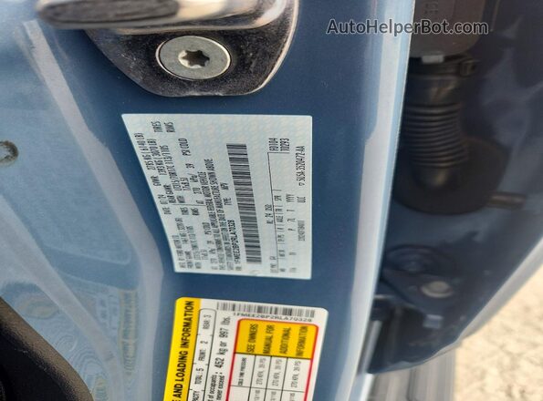 1FMEE2BP2RLA70328 2024 FORD BRONCO Blue Вид наклейки з VIN-кодом