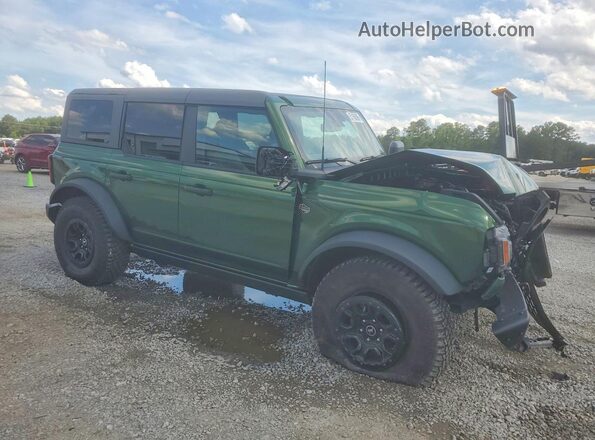 1FMEE2BP6RLA21374 2024 FORD BRONCO Green Front right