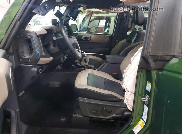 1FMEE2BP8RLB43363 2024 FORD BRONCO Green Front interior view