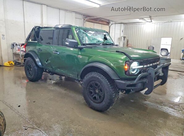 1FMEE2BP8RLB43363 2024 FORD BRONCO Green Front right
