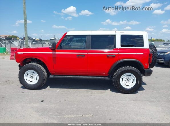 1FMEE4DP2RLA02376 2024 FORD BRONCO Red Панорамний вид салону 360°