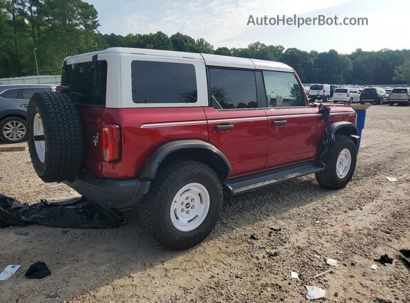 1FMEE4DP2SLA98290 2025 FORD BRONCO Burgundy Tył prawy