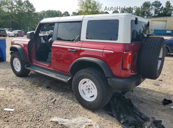 1FMEE4DP2SLA98290 2025 FORD BRONCO Burgundy Tył lewy